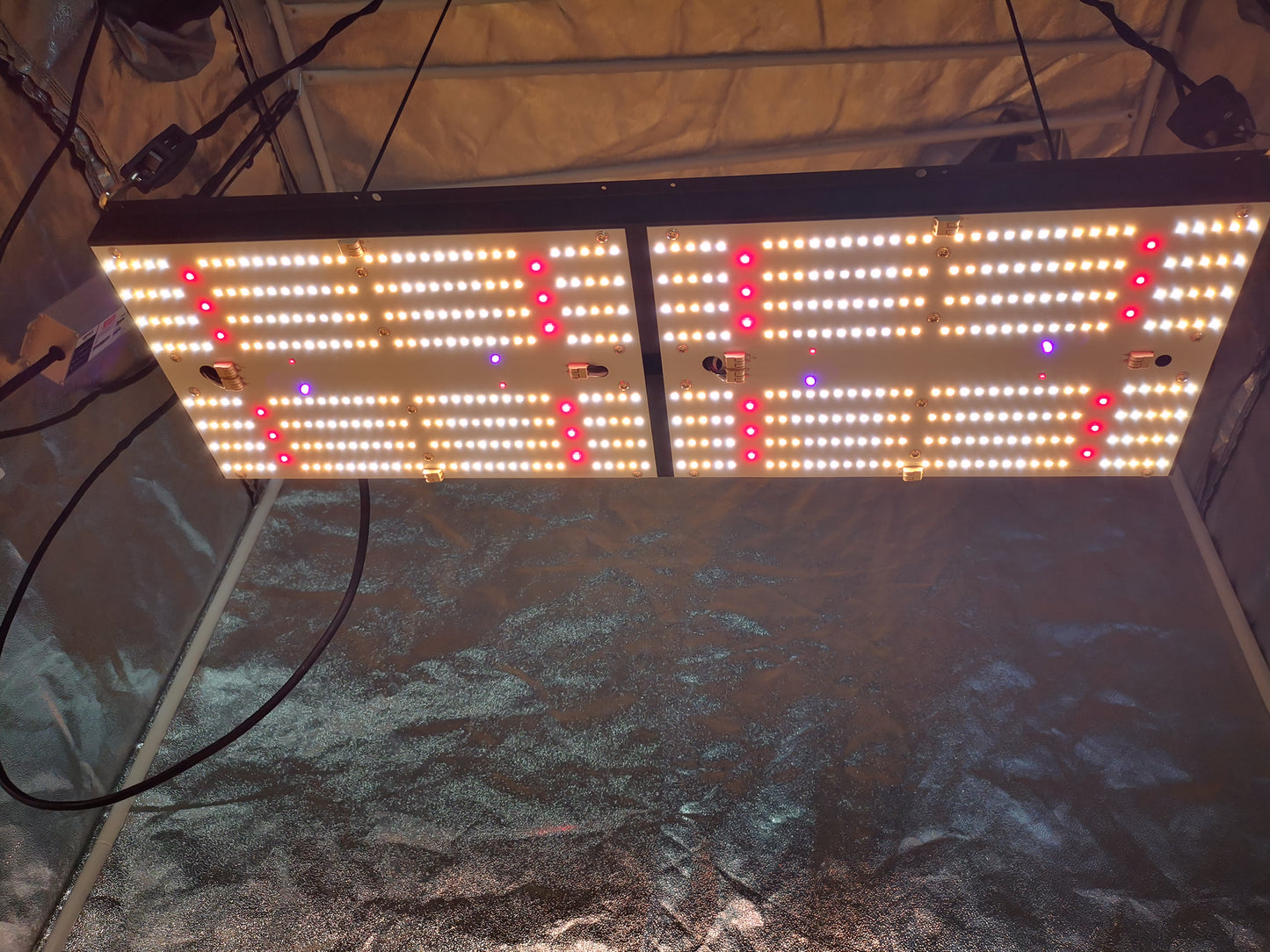 DIY spare part 120w grow light panel